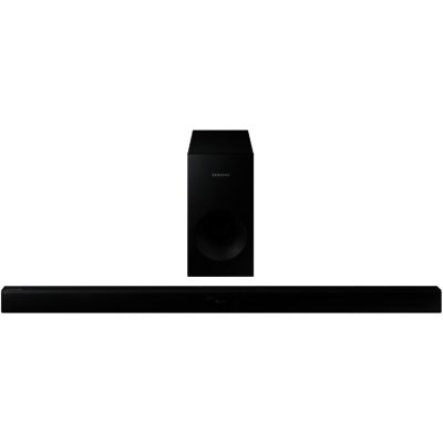 Samsung HWJ355 Black - 120W 2.1 Soundbar with Bluetooth Wired Subwoofer 1x USB Port Optical In Port Samsung HWJ355 Black - 120W 2.1 Soundbar with Bluetooth Wired Subwoofer 1x USB Port Optical In Port